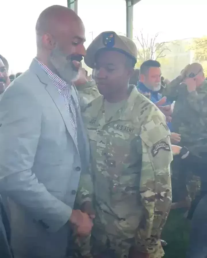 Lawrence Joy with family military service member